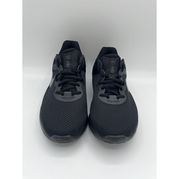 NIKE Running Shoes, Size 10, Black Lace Up - Picture 2 of 7